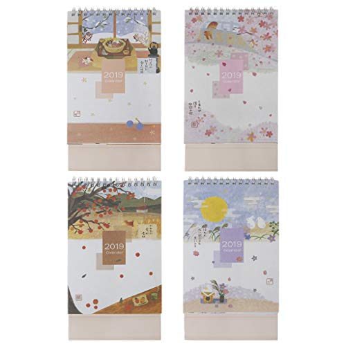 Download A0127 Calendrier Calendrier papier Livre de bobine Mémo Calendrier Calendrier familial Calendrier de bureau 2019 Debout sur la table Style aléatoire Download A0127 Calendrier Calendrier papier Livre de bobine Mémo Calendrier Calendrier familial Calendrier de bureau 2019 Debout sur la table Style aléatoire