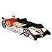 Produktbild LANGRIA Jugendbett Kinderbett Bett für Kinderzimmer Rennwagen Bett Ihnengröße 140x70cm