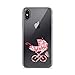 Produktbild blitzversand Handyhülle Flower Girl Butterfly kompatibel für iPhone 4 Schmetterling Kinderwagen Schutz Hülle Case Bumper transparent rund um Schutz Cartoon M5