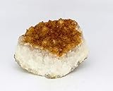 Citrin / Druse / Geode - Direkt aus Brasilien. Dank seines Designs geben Sie Ihrer Bibliothek, Ihrem Schreibtisch usw. eine persönliche Note.