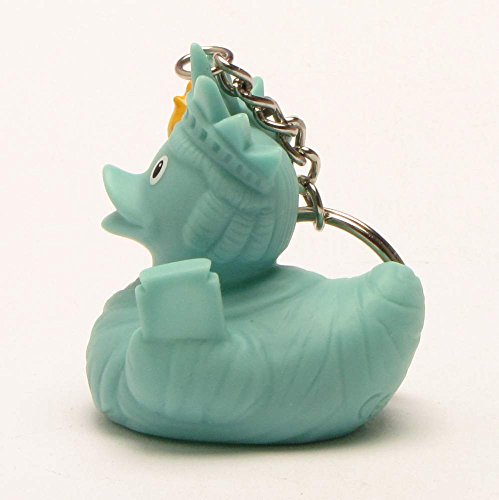 DUCKSHOP | New York Schlüsselanhänger | Badeente | L: 4,5 cm - 4