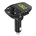 Produktbild DIGMALL Bluetooth FM-Transmitter mit Ladegerät, Bluetooth 4.2, Auto-Aux-Adapter mit Freisprechanlage und Musik-Streaming, kabelloser Auto-Sender mit LED-Display, Dual-USB-Port, TF-Leser