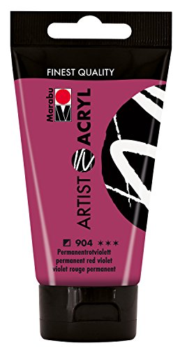 Marabu 122002904 - Artist Acryl, 75 ml, permanent violett