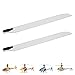 Produktbild Original Rotorblätter-Set für RC Hubschrauber Honey Bee King V2, V3 oder V4, Helikopter Ersatzteil ek4-004 white, Modellbau, Neu