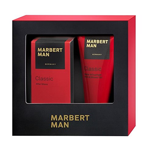 Marbert Man Set (After Shave, 100ml + Duschgel, 200ml), 1er Pack (1 x 1 Stück)