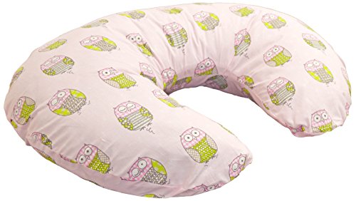 Cuddles Collection Hoot Hoot Nursing Pillow (Pink)