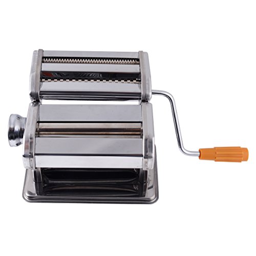 Nudelmaschine Edelstahl Pasta Pastamaker Pastamaschine Spaghetti Nudeln Küche Maschine - 2