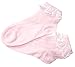 Little Girls Lace Cotton Crochet Socks Seamless Pretty Christmas Birthday Gifts (1-4 years, pink)