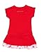 Deux Par Deux Ballonkleid '100 Charmante'%Jersey -  Red - 4 Years