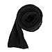 Moolecole New Fashion Children Scarf Kids Baby Boys Knitted Scarves Neckchief Muffler Soft Scarf Black