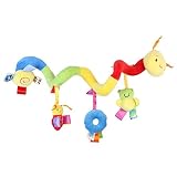 Vpsan Baby Spirale Plüschtiere Spielzeug für Babyschale Kinderwagen - 4
