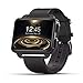 Produktbild WETERS Fitness Tracker Activity Tracker Uhr Pulsmesser Android-System 3G Internet WiFi Telefon Schrittzähler GPS-Positionierung Sport Armband,Black