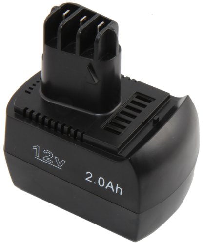 Mitsuru® 2000 mAh Ni-MH 12 V Akku Batterie für Metabo BZ Serie BSZ12 BSZ12 Impuls BZ 12 SP ersetzt Metabo Air-Cooled 6.25473 6.25473.00 6.25474 625473 62547300 625474 - 2