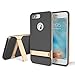 Produktbild Tabcover Cover Hülle for iPhone 7 Hülle,Rock [Royce Series] Anti-Scratch Drop Protection Ultra Thin Slim Fit Hard PC Bumper + Soft TPU Protective Hülle for Apple iPhone 7