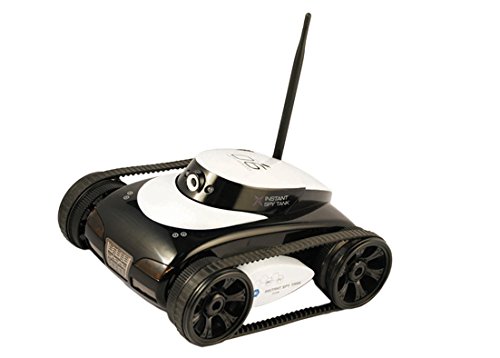 Xtreme Veicolo Cingolato con Batteria Ricaricabile a Polimeri di Litio, Dotato di Camera 0,3 Mp con Visione Notturna e Trasmissione Tramite Wi-Fi del Segnale Real Camera FPV