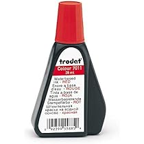 Trodat 7011 Tintenflasche 60 Ml – Dokumentenechte Tinte Zum Nachfüllen Von Stempelkissen