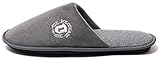 Herren Hausschuhe Slipper HOME COMFORT silver grey Gr.42-46...