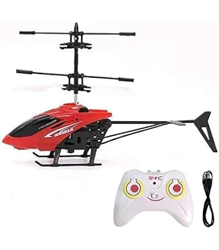 Hélicoptère RC Batman – 2 Canaux Avec Gyroscope – LED, Résistant, Rechargeable – DC Comics – Jouet Sous Licence – Dès 8 Ans