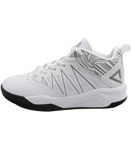 シューズ(男性用) PEAK basketball match shoes 27.0 Peak E93323A Men's Basketball Match Shoes, Size E42, Black/Purple