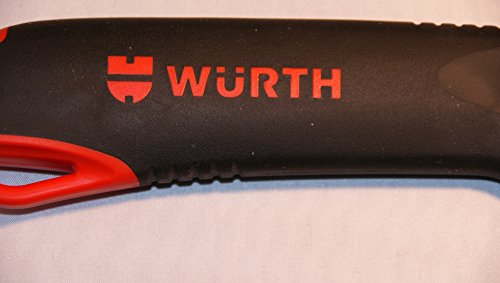 Würth Cuttermesser 25mm Extrem stabil rutschfester 2K Griff robuste Klingenführung Top Qualität Universalmesser - 8