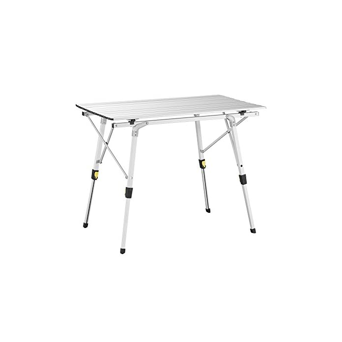Uquip Variety M Aluminium Falttisch Fr 4 Personen Hhenverstellbar 89x53cm