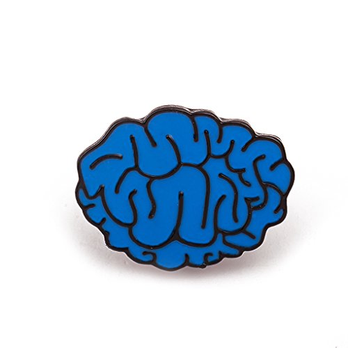 Broche pin Cerebro azul