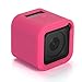 Produktbild Rusty Bob - Action Kamera Silikon / Gummi Schutzhülle Rahmenhalterung Protective Silicone Case,Cover Schutzgehäuse [ GoPro hero4 Session ] (hero4 Session, Pink)