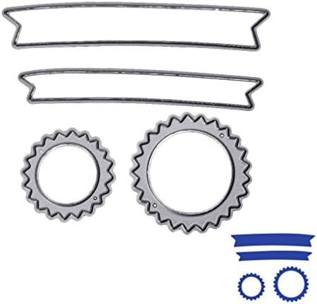 Naisicantar Medal Cute Daily Cutting Dies Metal Stencil Template For DIY Album Scrapbook