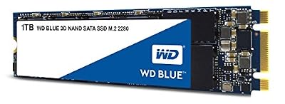Western Digital SSD Interne SATA NAND 3D WD Blue M.2, 1 to