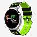 Produktbild LDDCUTE Fitness Armband Fitness Tracker Smart Watch Armband Sport,Intelligente Uhr Herzfrequenz-überwachung Schlafüberwachung Informationen erhalten IP67 wasserdicht,Kompatibel Mit Android Ios,Green