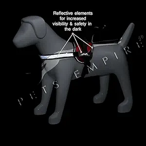 Dog Harness, No Pull Dog Harness Multipurpose & Adjustable, No Pull Dog Harness or Collar, Service Vest, Dog Body Padded Vest, Dog Walking Harness for Heavy Dogs- Color May Vary