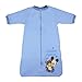 Produktbild Baby- und Kinder- SOMMER-SCHLAFSACK LANGARM aus Baumwolle, UNGEFÜTTERT, Mickey Mouse, GRÖSSE 56, 62, 68, 74, 80, 92, 98, 104 mit Reißverschluss inkl. Kinn-Schutz und Bein-Freiheit Größe 68