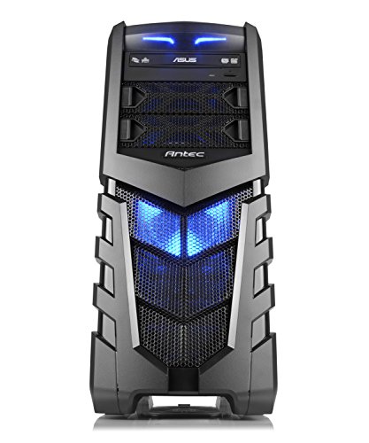 Gaming PC CSL Speed Vision X7789 inkl. Windows 10 – Leiser Gamer PC mit Intel Core i7-7700 4x 3600MHz, 16GB DDR4 RAM, 240GB SSD, 1000GB SATA, GeForce GTX 1060, DVD, 24 Zoll ASUS TFT, USB 3.1 Gen 2 - 5