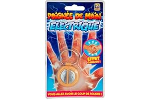 LES COLIS NOIRS LCN - STC - Poignée de Main Électrique - Farce et Attrape Adulte Blague Décharge Choc