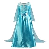 Moin Mädchen Prinzessin Kostüm Pailetten Karneval Verkleidung Party Cosplay Weinachten Halloween Fest Faschingkostüm