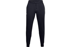 Under Armour Homme Jogging en Polaire Rival, Black