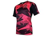 Arsenal London Aufwärm Trikot zur Saison 2017/18 in schwarz pink