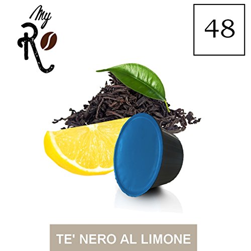 FRHOME - 48 Capsules compatibles Dolce Gusto - Thé noir au citron - MyRistretto