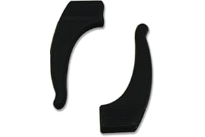 EnzoDate Silicone Anti-dérapant Boucle d'oreille 10 paires pour adultes enfants lunettes accessoires de lunettes rester mis oreille poignées crochet