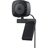 Dell Webcam &ndash; WB3023 &ndash; 722-BBBV 2K QHD/FHD/HD &Ccedil;&ouml;z&uuml;n&uuml;rl&uuml;k, Sony Sens&ouml;r, f2.0 Diyafram, Y&uuml;z Algılama, G&uuml;r&uuml;lt&uuml; Azaltma Mikrofon,