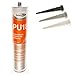 Price comparison product image Bond-It PU18 Black - High Strength Polyurethane Adhesive & Sealant EU3 Cartridge - Seals & bonds in engineering, construction, automotive & marine applications elastic characteristics make it suitable for vibrating environments