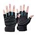 Produktbild CJC Handschuhe Hälfte Finger Fingerlos Fäustling Herren Motorrad Motorrad Draussen Sport Radfahren Fahrrad (Farbe : 003, größe : L)