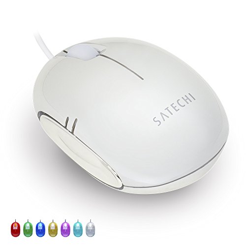 Preisvergleich Produktbild Satechi Spectrum, optische Maus, kabelgebunden, Silber