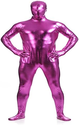 Zentai Suit Lycra Spandex Full Bodysuit Shiny Halloween Costume -Ovimo