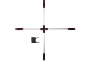 Matedepreso 2pcs Yoga Sticks,Aluminum Detachable Pilate Bars Open Shoulder for Gym Home Fitness