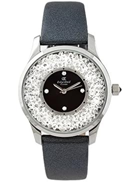 Oskar Emil, klassische Uhren, Classic Oskar Emil Damenuhr Alicia Schwarz women'Armbanduhr PH4900-C-PH01T Analog...