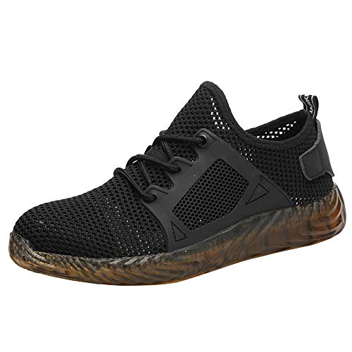 Cysincos Homme Running Baskets Chaussures Outdoor Running Gym Fitness Sport Sneakers Déodorant Respirante Style Multicolore