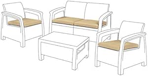 keter corfu replacement cushions