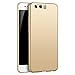 Produktbild Conie Basic Slim Cover kompatibel mit Huawei P Smart, Extra dünne Anti Fingerprint Hülle Schutzhülle Rutschfeste Oberfläche (Gold Matt Finish)