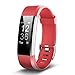 Produktbild ID 115HR Plus Smart Armband Sport Herzfrequenz Smart Band Fitness Tracker Smart Armband Smart Watch für IOS Android